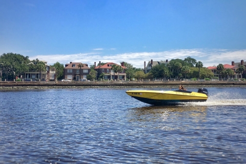 Charleston Harbor 2-Hour Speedboat Adventure Double Passenger Boat
