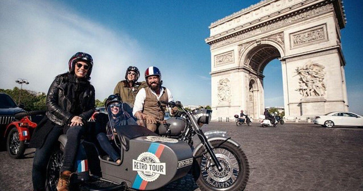 motorcycle tour of paris