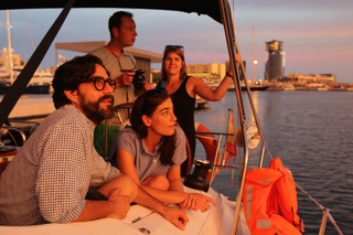 Barcelona: Sunset Sail, Tapas, Bar & Optional Music & Dinner