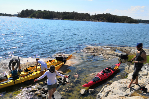 Sztokholm: Całodniowa wycieczka kajakiem po Archipelagu Sztokholmskim