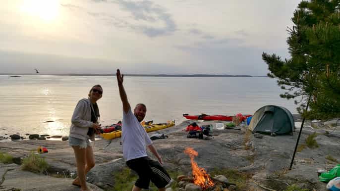 stockholm 2day archipelago kayak tour