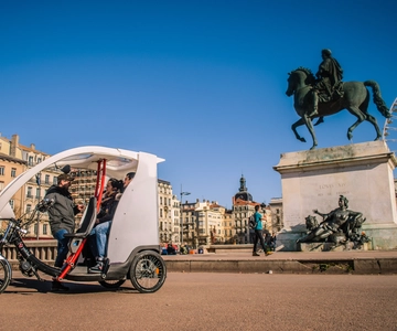 Lyon : Visite privée en cyclo-pousse des principaux sites et joyaux cachés