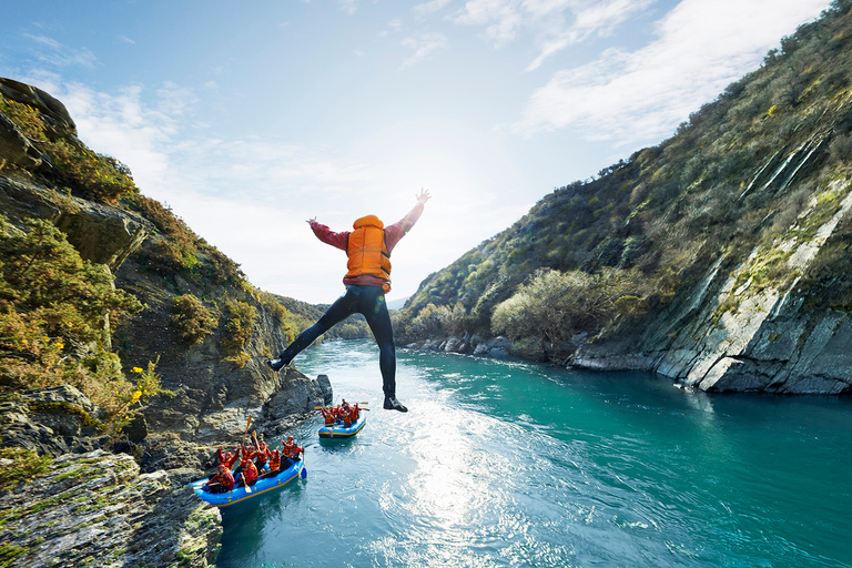 Queenstown: Rafting en el río Kawarau y paseo en lancha motora