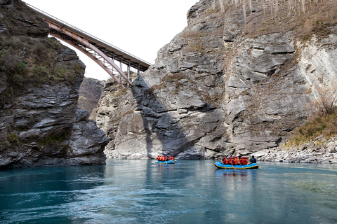 Queenstown: Rafting en el río Kawarau y paseo en lancha motora