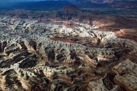 Moab: Canyonlands National Park FlugzeugtourMorgenflug