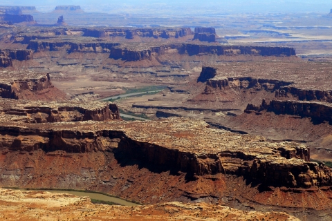 Moab: Canyonlands National Park-vliegtuigtourZonsondergang vlucht