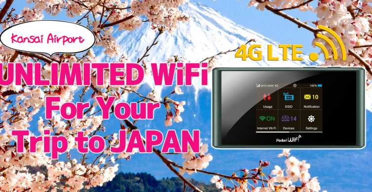 Japan Pocket WiFi Kansai International Airport GetYourGuide