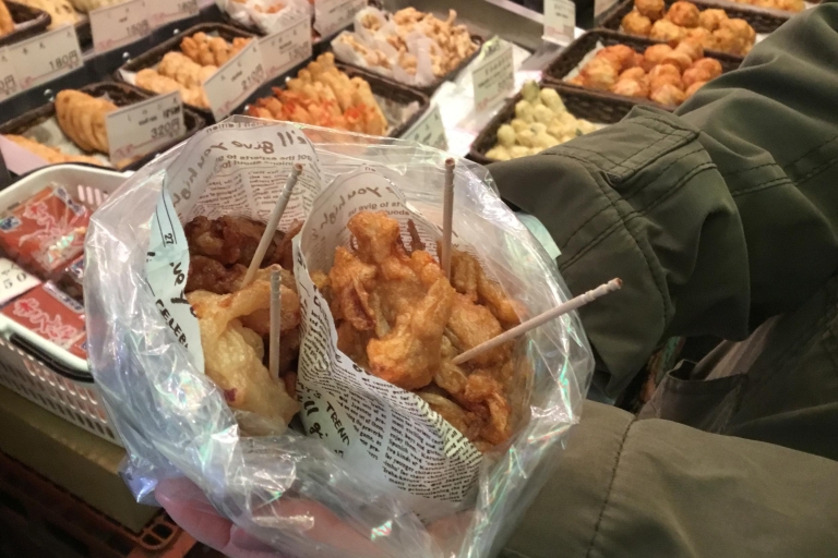 Kioto: tour gastronómico de 3 horas con degustaciones en el mercado de Nishiki