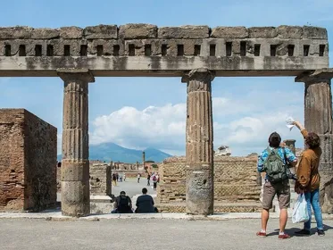 Amalfiküste und Ruinen von Pompeji: Private Tagestour