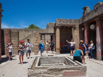 Nápoles: Pompeya y Herculano Tour a pie privado