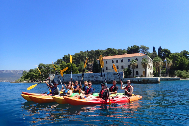 Excursion guidée en kayak de mer de 4 heures à Split