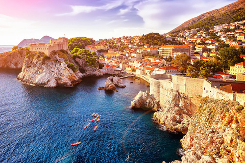 Dubrovnik: Halvdagsutflykt med havskajakpaddlingDubrovnik: Halvdagstur för havskajakpaddling