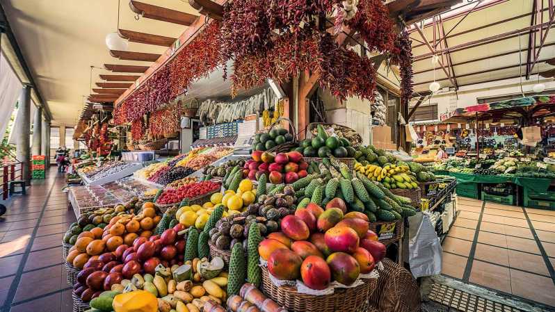 Madeira: Degustazione di cibo e vino in un tour a piedi di Funchal