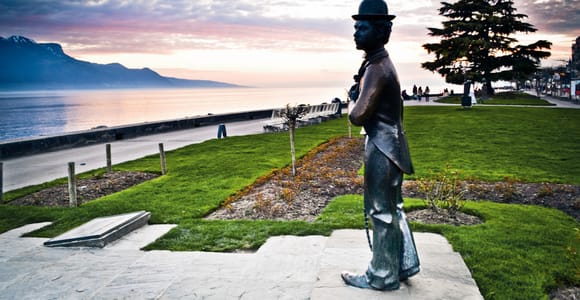 Ab Lausanne: Montreux, Chaplin und Schloss Chillon Tour