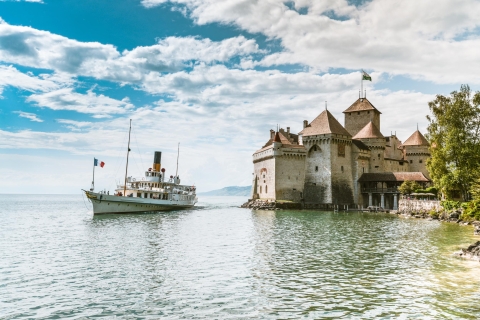 Depuis Lausanne : visite de la Riviera suisseVisite du château de la Riviera suisse