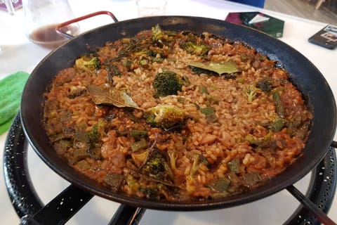Seville: Paella Cooking Experience on a Rooftop Terrace