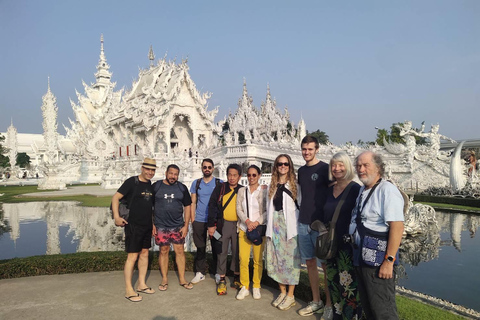 Chiang Rai:Guided Highlights Full-Day Tour-FREE LUNCH BUFFET Experience the Wonders of Chiang Rai with Free Thai Buffet