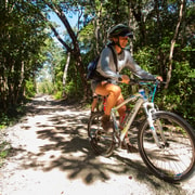 bike to cenotes from tulum