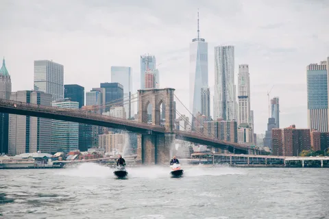 Desde Jersey City Excursión en moto acuática por Manhattan