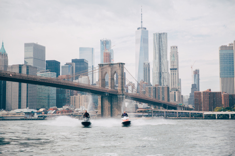 Vanuit Jersey City: Manhattan Jet Ski TourJetskitour door New York City van 1 uur - solo