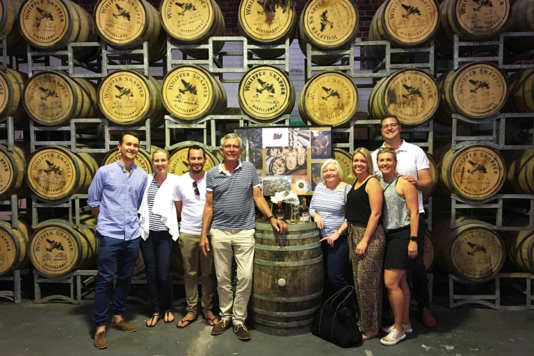 Von Perth: Apfelwein-, Wein- und Whisky-Tour mit Mittagessen und VerkostungenTour mit Perth City / Northbridge / Crown Perth Pickup
