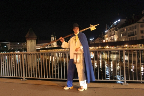 Lucerne: 1-Hour Historical Tour with Night Watchman Public Tour in English