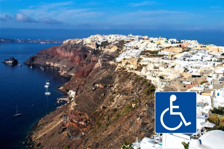Toegankelijke privétrip Santorini