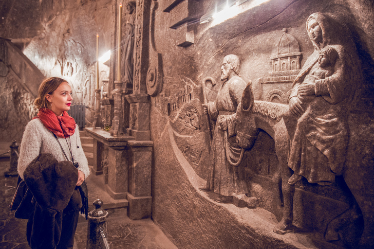 Miniera di sale di Wieliczka: tour con prelievo da Cracovia