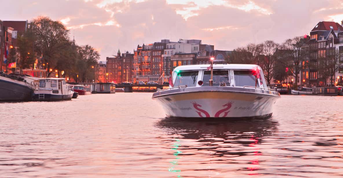Afbeelding 10 van Amsterdam: Pizza rondvaart door de grachten