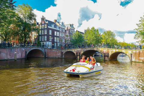 Amsterdam: 1-stündiger Tretboot-Verleih1-stündiger Verleih