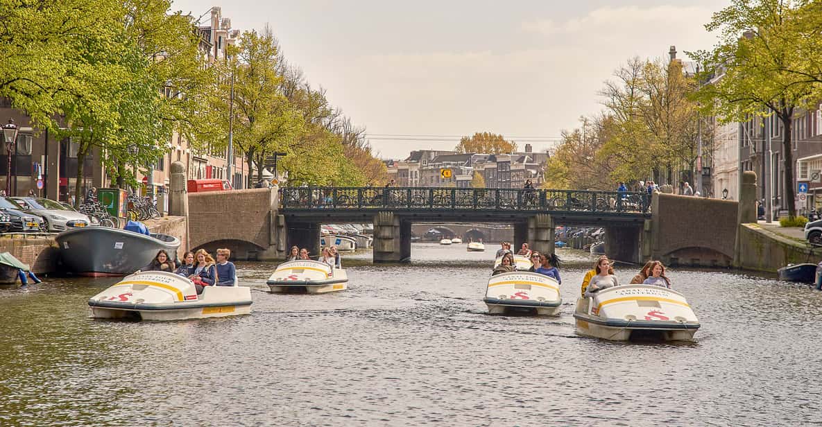 Afbeelding 4 van Amsterdam: unieke waterfietservaring in de grachten