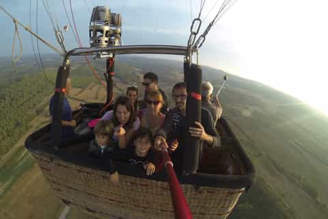 costa brava hot air balloon flight with a catalan breakfast