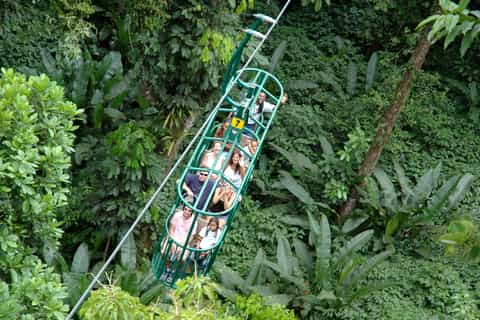 St. Lucia: Tramwaj lotniczy w lesie deszczowym