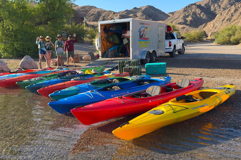 From Las Vegas: Kayak Rental to Emerald Cave Colorado River 8:00am/9am/10am/11am - 4 Hour Kayak Rental