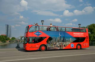 Frankfurt: Hop-on/Hop-off-Stadtrundfahrt
