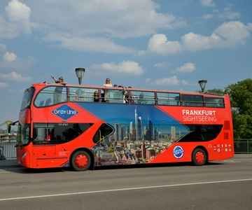 Frankfurt: Bilhete de autocarro hop-on hop-off Grand ou autocarro expresso