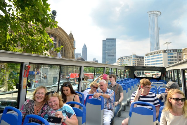 Visit Frankfurt Hop-on Hop-off Day Skyline or Express City Tour in Frankfurt
