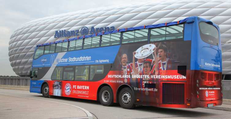 München: Stadtrundfahrt & FC Bayern Fußball-Arena-Tour