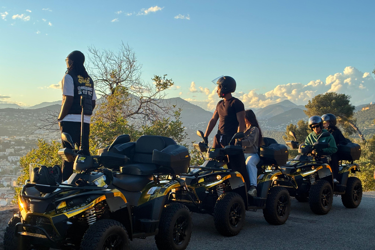 Nice by Quad: Electric quad bike adventure with exclusive views Nice: Quiet Electric Quad Bike with Exclusive Views