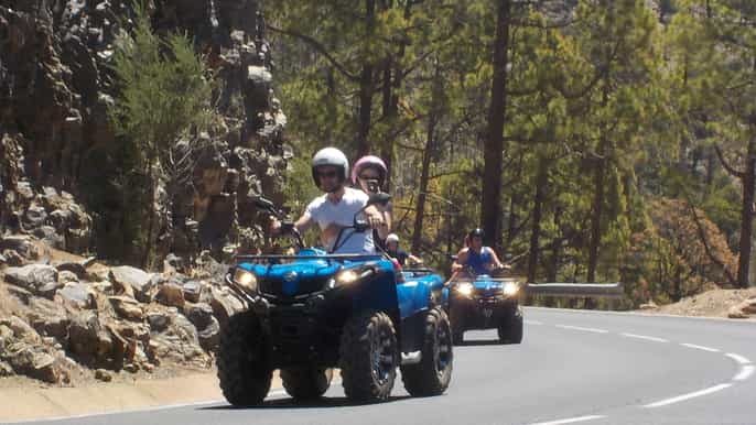 teneriffa abenteuerquadtour im teidenationalpark