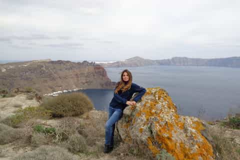 Santorini: Thirassia Island Sightseeing Trip With Lunch