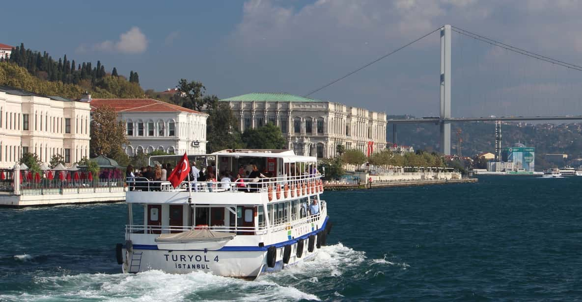 bosphorus cruise and spice bazaar