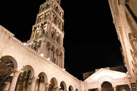 Split: excursão privada à noite mágicaSplit: Passeio turístico noturno mágico Tour turístico particular