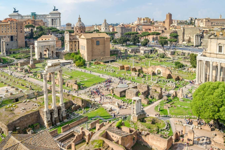 Roma: Visita al Coliseo, la Arena de los Gladiadores y el Foro RomanoColiseo Arena de los Gladiadores y Foro Romano Visita autoguiada