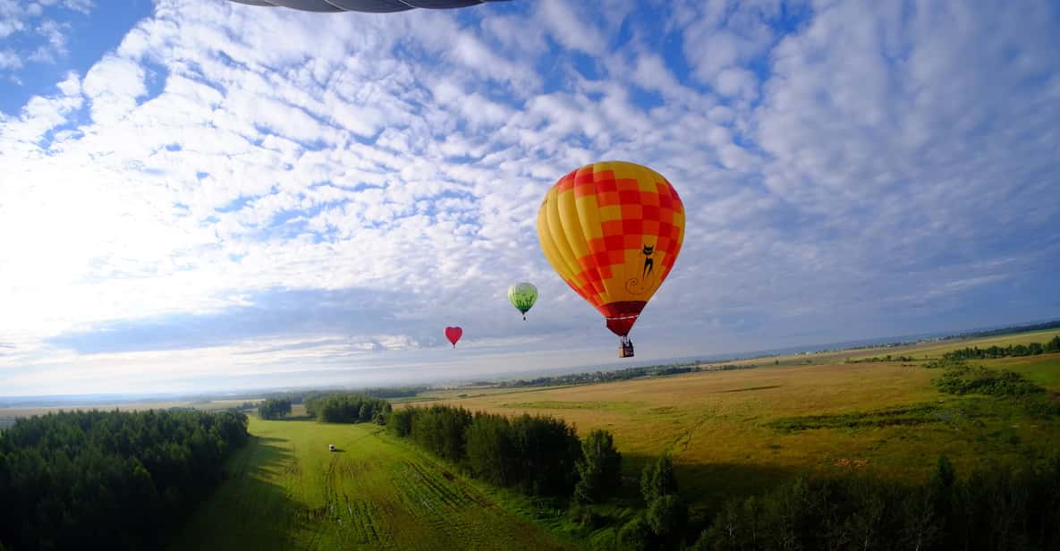 Moskau: Exklusive Fahrt mit dem Heißluftballon