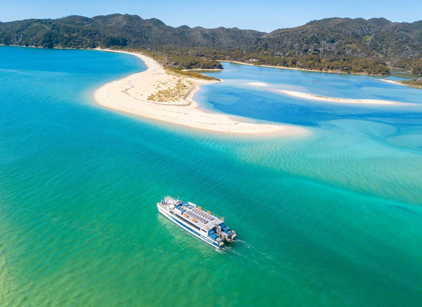 Naturskønt krydstogt i Abel Tasman Nationalpark