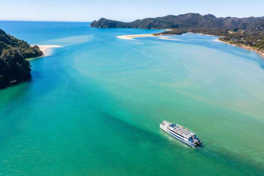 Abel-Tasman-Nationalpark: Bootstour mit Rundgang