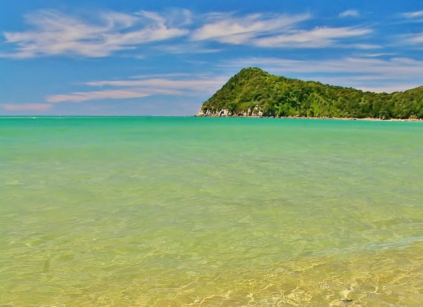 Naturskønt krydstogt i Abel Tasman Nationalpark