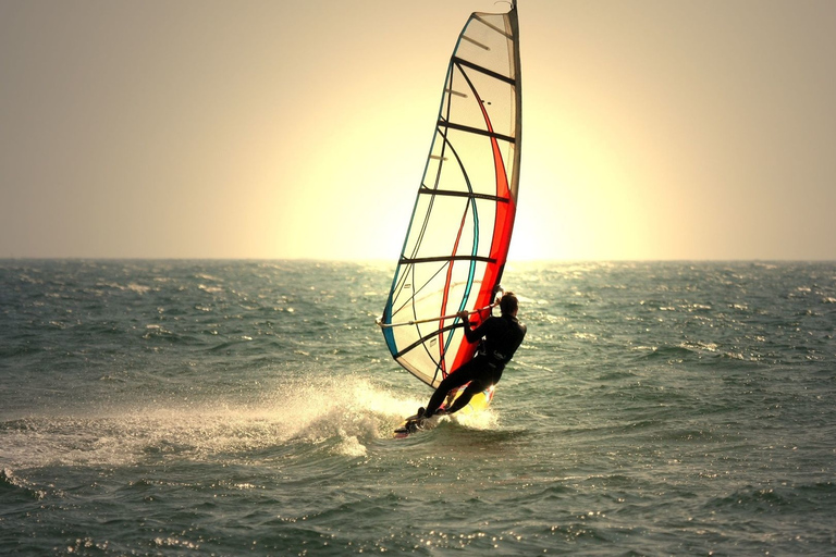 Miami: windsurfen voor beginners en experts1 uur windsurfen