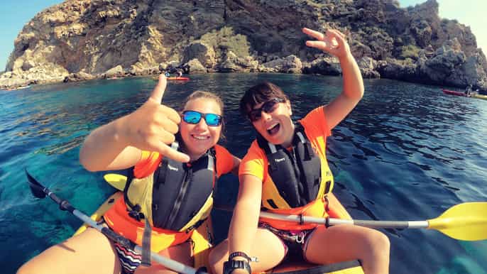 from lestartit seakayaking tour to the medes islands